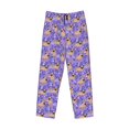 thumbnail image 6 of Daiia Pugs and Flowers Men's Sleep Pant with Pockets and Drawstring,Pajama Pants-Medium, 6 of 9