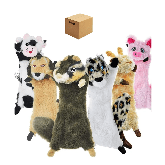 Juguetes para perro , Sin Relleno, Arrugados Belug, Multicolor