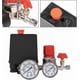 thumbnail image 4 of Air Compressor Pressure Switch Pressure Valve Switch Air Compressor With Regulators Gauge (plastic Pressure Gauge) Hy, 4 of 4