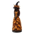 thumbnail image 2 of Fall Halloween Decor, Enchanted Autumn Witch Figurine, Halloween Decorations, Halloween Home Decor Indoor, 1-Piece Handcrafted Yellow Autumn Themed Witch Statue for Desktop, 2 of 6