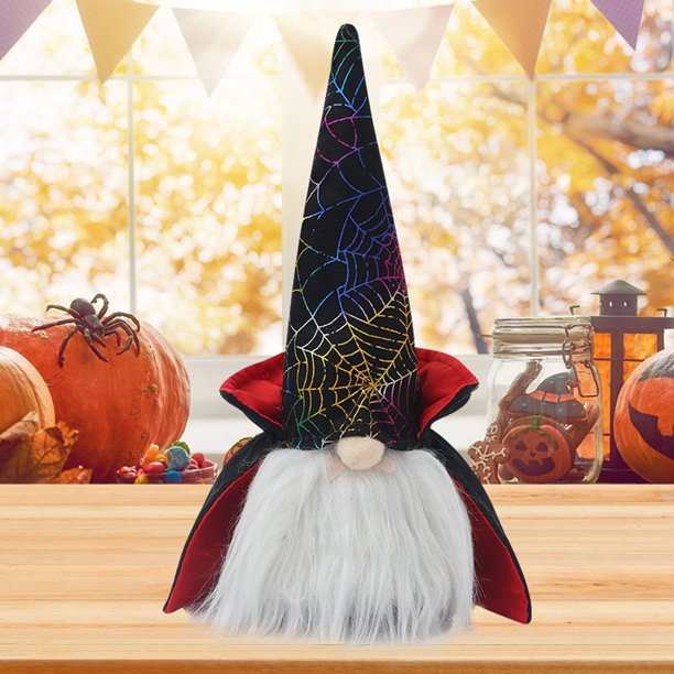 Fiudx Ofertas Relámpago Gnomos De Halloween, Decoración De Felpa, Muñeco Sin Rostro De Rudolph, Juguete De Peluche De Duende