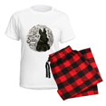 thumbnail image 5 of CafePress - Scottie Basics Pajamas - Women's Short Sleeve Print T-Shirt and Pants Light Cotton Pajama Set, 5 of 7