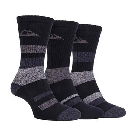 

Storm Valley - 3 Pairs Ladies Anti Blister Cotton Hiking Socks with Padded Sole