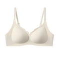 thumbnail image 7 of OSFVNOXV Bras for Women Front Closure Wireless No Underwire Cami Seamless Soft Breathable T-Shirt Bra with Support and Lift Straps, 7 of 7