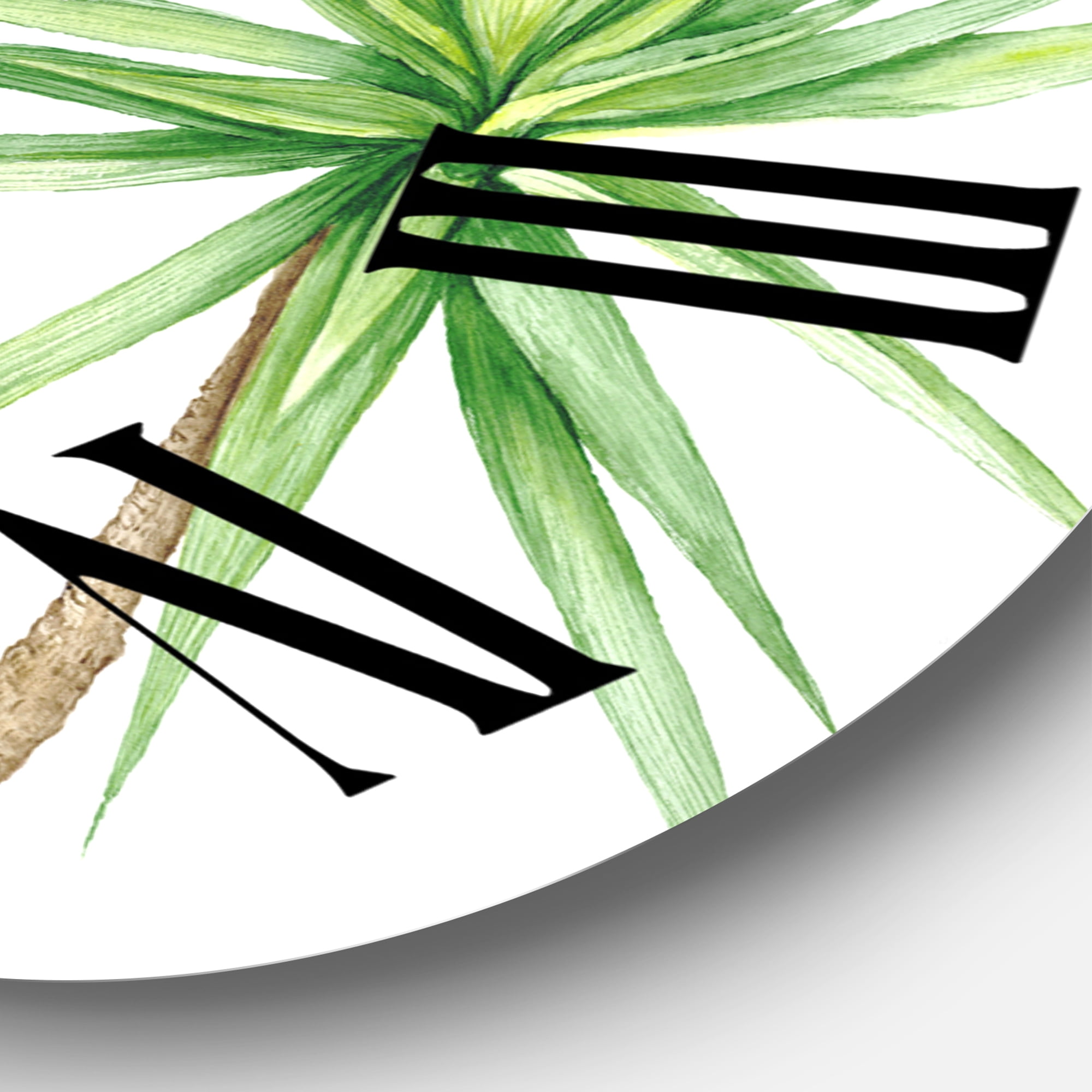 Designart 1 in Quartz Traditional Wall Clock
