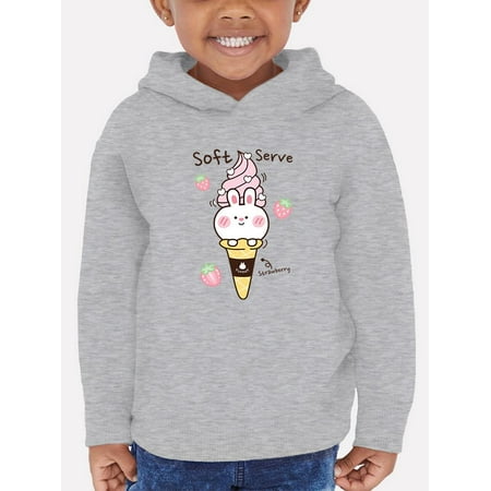 

Soft Serve Strawberry Rabbit Hoodie Toddler -Image by Shutterstock 2 Toddler