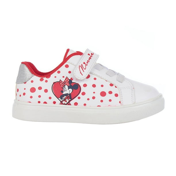 Tenis Minnie Mouse Niñas Blancos Tipo Piel Casuales blanco 15 Tropicana 005A8N