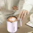 thumbnail image 3 of Floleo Coffee Mug With Handle, Insulated Stainless Steel Coffee Travel Cup, Vacuum Reusable Coffee Cup With Lid, Keeping Warm & Cold, 3 of 7