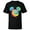 Black, variant on Disney Mickey Mouse Icon Rainbow Tie-Dye - Short Sleeve T-Shirt for Kids- Customized-White