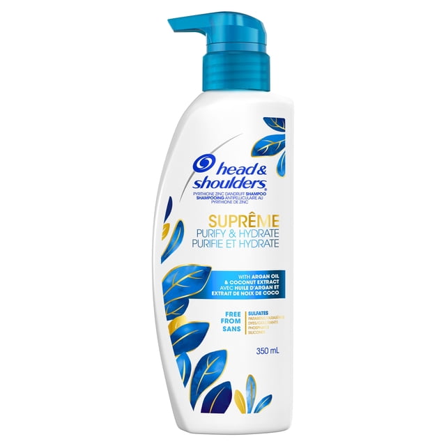 Head & Shoulders Supreme Sulfate Free Purify & Hydrate Anti-Dandruff Shampoo