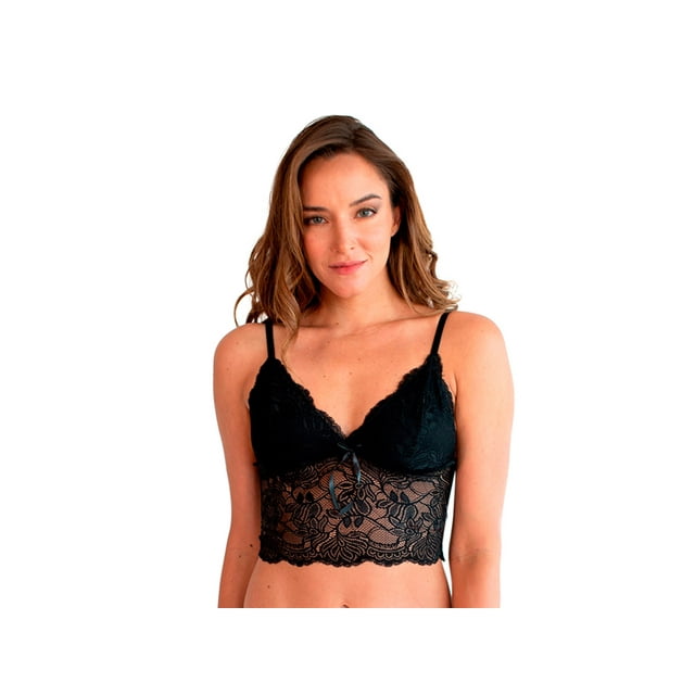 Bralette Sexy I Love Shape negro M 2057