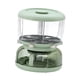 thumbnail image 3 of Cubo organizador dispensador de arroz y cereales giratorio de 360 degree, contenedor para granos de alimentos. Verde, 3 of 9