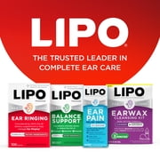 Lipo Flavonoid Ear Ringing Supplement with Lemon Bioflavonoid and Essential Vitamins, 500 Count