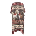 thumbnail image 5 of DISNIMO Aztec Horse Print Womens Kimono Cardigan Swimsuit Coverups Summer Casual Fashion Beach Cover Up Open Front Long Swimwear Cover up, 5 of 6