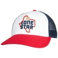 thumbnail image 1 of Lone Star Beer Texas State Logo Snapback Flat Bill Hat, 1 of 2