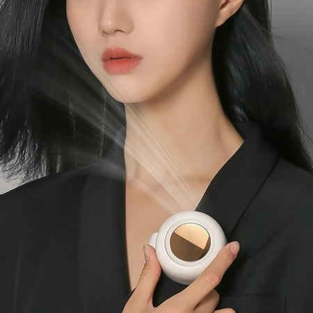 

fan portable unique design barbecue Small Whirlwind Hanging Neck Fan Mini Waist Portable Holding Desktop Usb Charging Electric