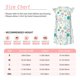 thumbnail image 3 of Fotbe Gold Stars Blue Dots Pattern Vestido de Dormir para Niñas de 3 a 10 Años, Mangas Cortas, Estilo Princesa, Pijama Camisón con Mangas Voladas-XX-Large, 3 of 6