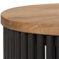 thumbnail image 5 of Home Square 2-Piece 18 " Accent Side Table Set in Natural and Black, 5 of 6