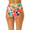 thumbnail image 2 of Anne Cole - Women's Side Ring Mid Rise Bikini Swim Bottom, 2 of 4