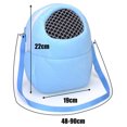 thumbnail image 3 of Small Pet Bag Out Portable Squirrel Guinea Pig Cotton Mesh Breathable Hamster One-shoulder Take-away Bag, 3 of 5