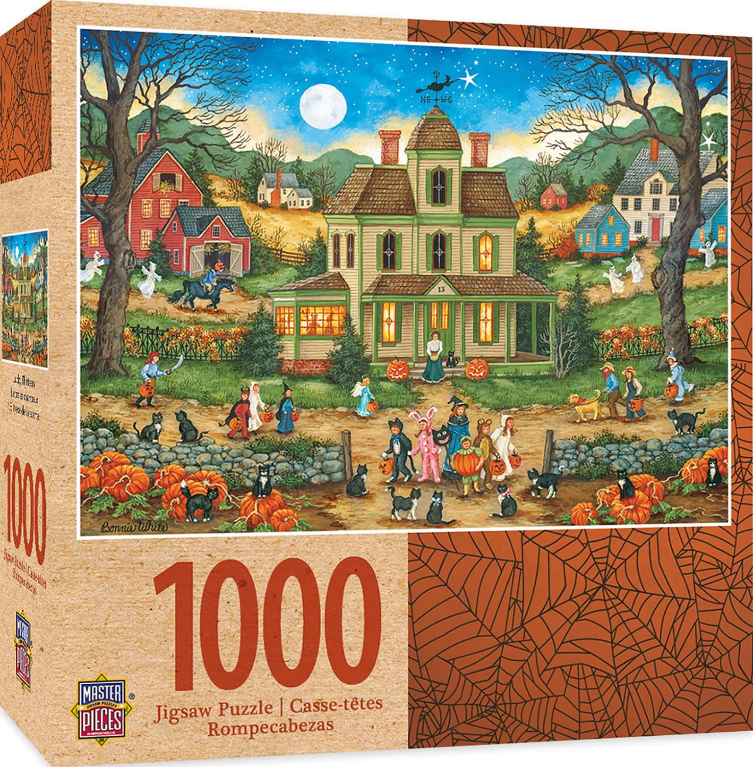 MasterPieces 1000 Piece Halloween Jigsaw Puzzle - Lucky Thirteen
