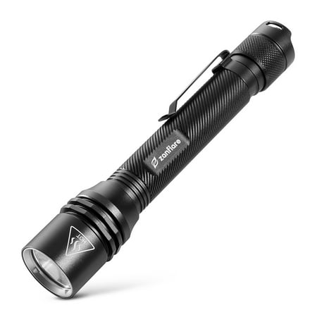 LED Flashlight, Zanflare Flashlight with 1240 Lumens, 7 Modes, Water Resistant, Portable Handheld Light Best for Camping, Outdoor, Emergency, Everyday