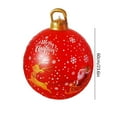 thumbnail image 3 of Balle de Noël Gonflable de 60 cm en PVC Lumineuse, Balle Gonflable de Noël (Style S), 3 of 8
