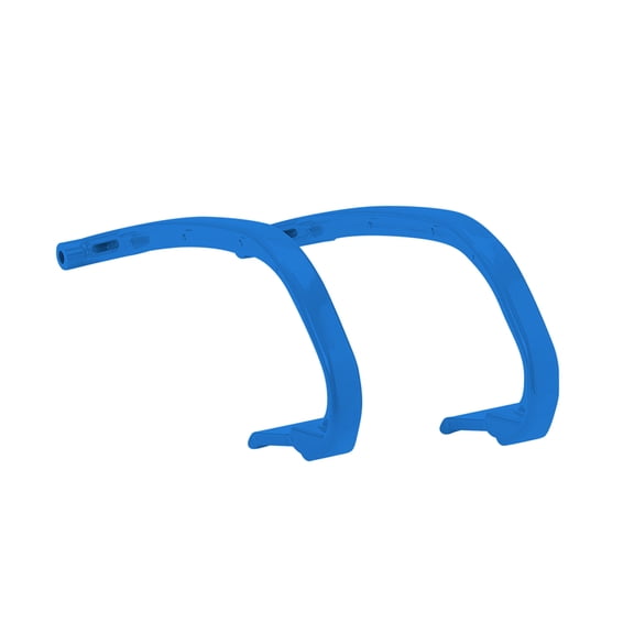 Polaris 2876062-689 Velocity Blue Ski Hoops Pair OEM for Snowmobiles