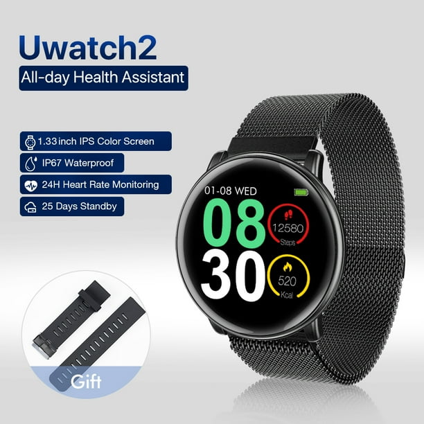 UMIDIGI Uwatch2 Smart Watch 1.33 Inch IPS 240 240 Display BT4.0 Fitness Walmart