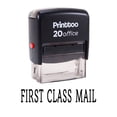 thumbnail image 1 of Printtoo FIRST CLASS MAIL Self Inking Rubber Stamp Office Stationary Custom Stamp-Black, 1 of 1