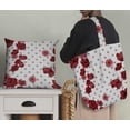 thumbnail image 5 of Soimoi Minky Red Fabric By the Yard - 56 Inch Wide -Florals Print Fabric - Elegant and Timeless Patterns for Fashion and Home Decor Printed Fabric, 5 of 6