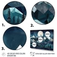thumbnail image 3 of Designart "Minimalism Winter Mountains IV" Minimalism Landscape Canvas Art Print, 3 of 5