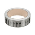 thumbnail image 1 of Unique Bargains Flow Arrow Tape, Polyethylene Pipe Marking Sticker, 1.2 inch x 33 ft, Gray/Black, 1 of 4