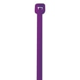 thumbnail image 2 of (2 pack) Partners Brand Cable Ties,50,18",Purple,PK500 CT185E, 2 of 2