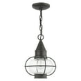 thumbnail image 2 of 26910-61 Livex Lighting Newburyport - 1 Light Outdoor Pendant Lantern in Bohemian Style - 8.75 Inches wide by 11.75 Inches high-Charcoal Finish, 2 of 9