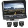 Rear View Camera System, 3 Camera Setup with MV1 Cameras
