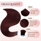 thumbnail image 3 of Extensiones de pelo con cinta adhesiva AGMITY #99j Burgundy 22 pulgadas, 20 piezas, 50 g, 3 of 6
