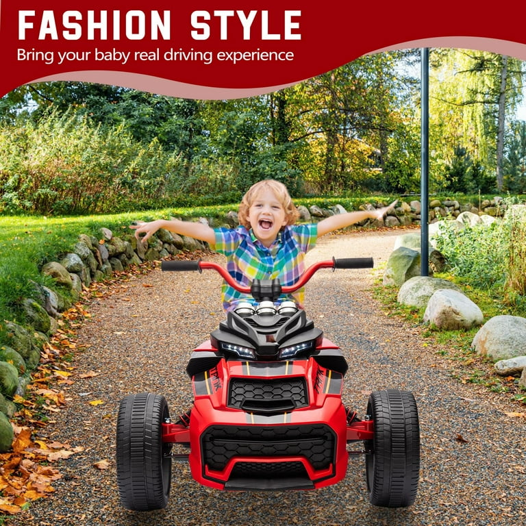 12V Kids Ride On ATV, 3 Wheeler Motorcycle, Rechargeable 12V Kids Ride On ATV, 3 Wheeler Motorcycle, Rechargeable