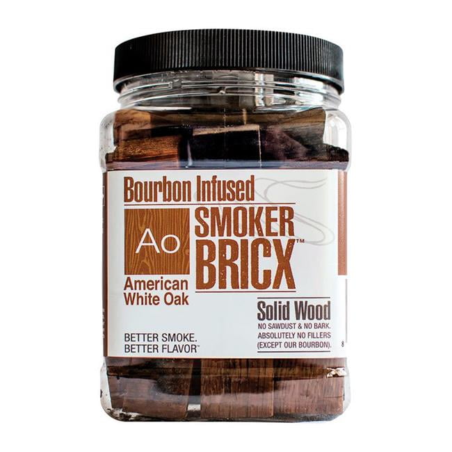 Smokerbricx 8019299 American White Oak Wood Smoking Chunks, 64 oz
