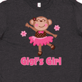 thumbnail image 4 of Inktastic Gigi's Girl monkey Youth T-Shirt, 4 of 5