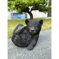 thumbnail image 2 of Hi-Line Gift Ltd. Baby Black Bear Lying, 2 of 6