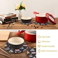 thumbnail image 6 of SKYSONIC Ice Cream Trucks Pot Holders Trivets, 2 Pcs Heat Resistant Trivets,Childish Elements Cotton Thread Weave Mats for Hot Pads Pans Pot Bowl Teapot for Kitchen Decor, 6 of 7