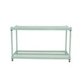 thumbnail image 5 of Design Ideas MeshWorks 2 Tier Metal Storage Shelving Unit Rack, Sage Green, 5 of 7