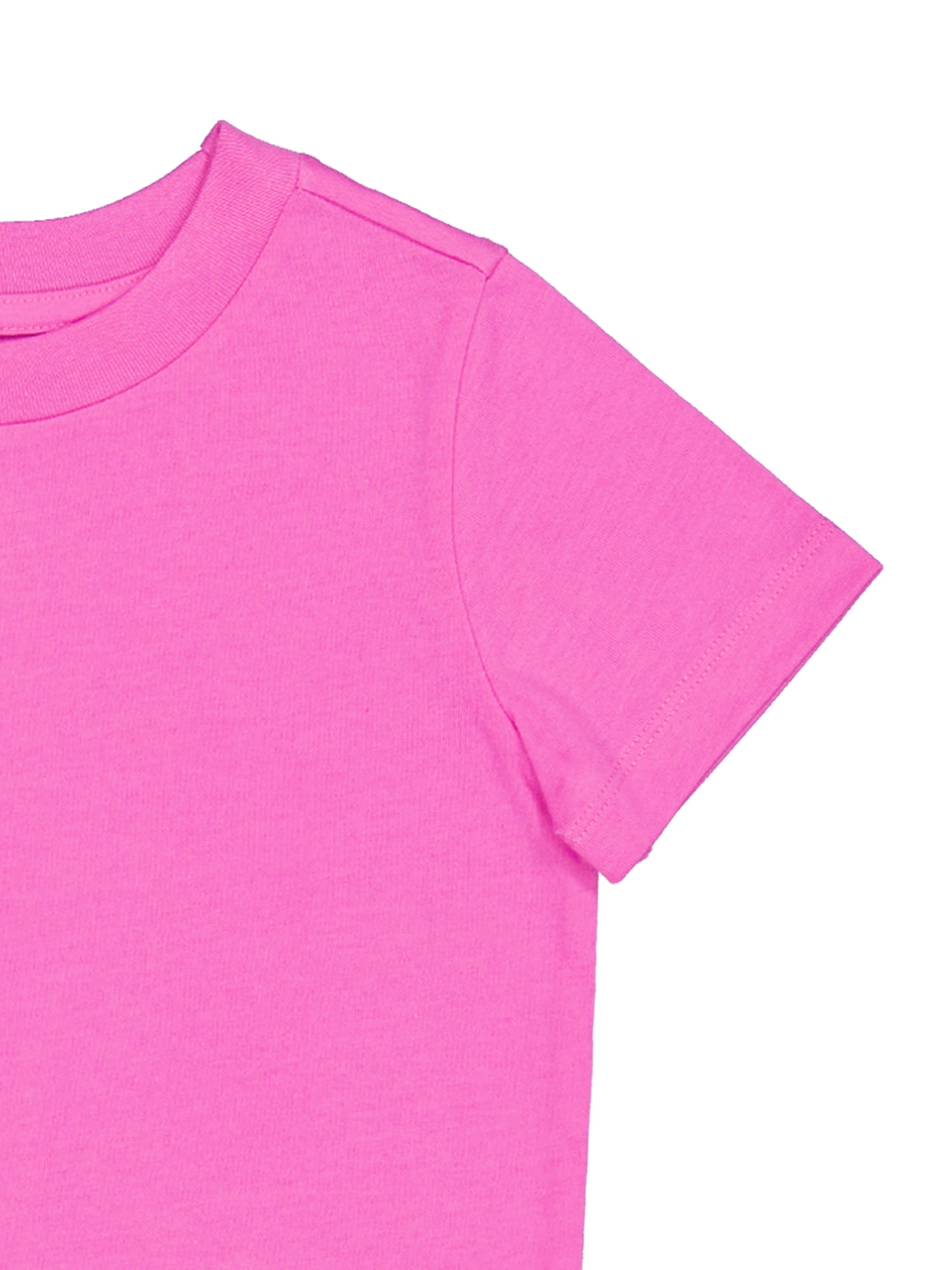 Wonder Nation Toddler Short Sleeve Kid Tough T-Shirt, Size 2T-5T