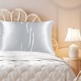 thumbnail image 3 of Unique Bargains 22 Momme Silk Pillow Case King Size Silver Grey, 3 of 8