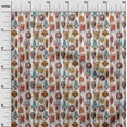 thumbnail image 3 of oneOone Velvet Red Fabric African Sewing Material Print Fabric by The Yard 58 Inch Wide, 3 of 4