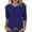 Blue, variant on Lixiuxyad Women Basic Tee Long Sleeve Casual T Shirt Round Neck Color Loose Fit Basic Top Tee Blouse Comfortable Daily Wear Shirt,Black