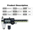 thumbnail image 6 of Mitutoyo 500-193-30 Advanced Onsite Sensor AOS Absolute Scale Digital Caliper 500 Series, 0" to 12"/0 to 300mm Measuring Range, 0.0005"/0.01mm Resolution, AOS, 6 of 15