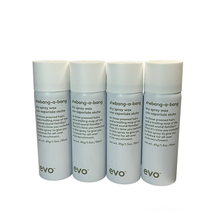 Evo Shebang-a-bang Dry Spray Wax 7oz/200ml Evo Shebang-a-bang Dry Spray Wax 7oz/200ml