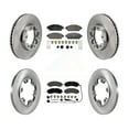 thumbnail image 1 of Transit Auto Front Rear Disc Brake Rotors and Ceramic Pads Kit for Car 2020-2021 Ford Transit-350 AWD with 6 Lug Wheels K8T-104585, 1 of 11